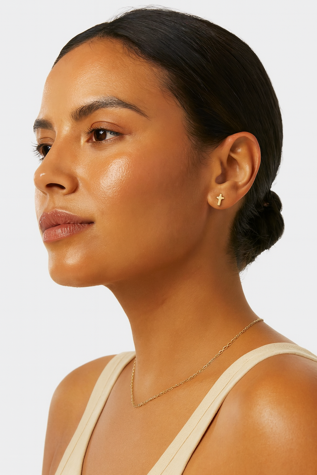 Cross Stud Earrings