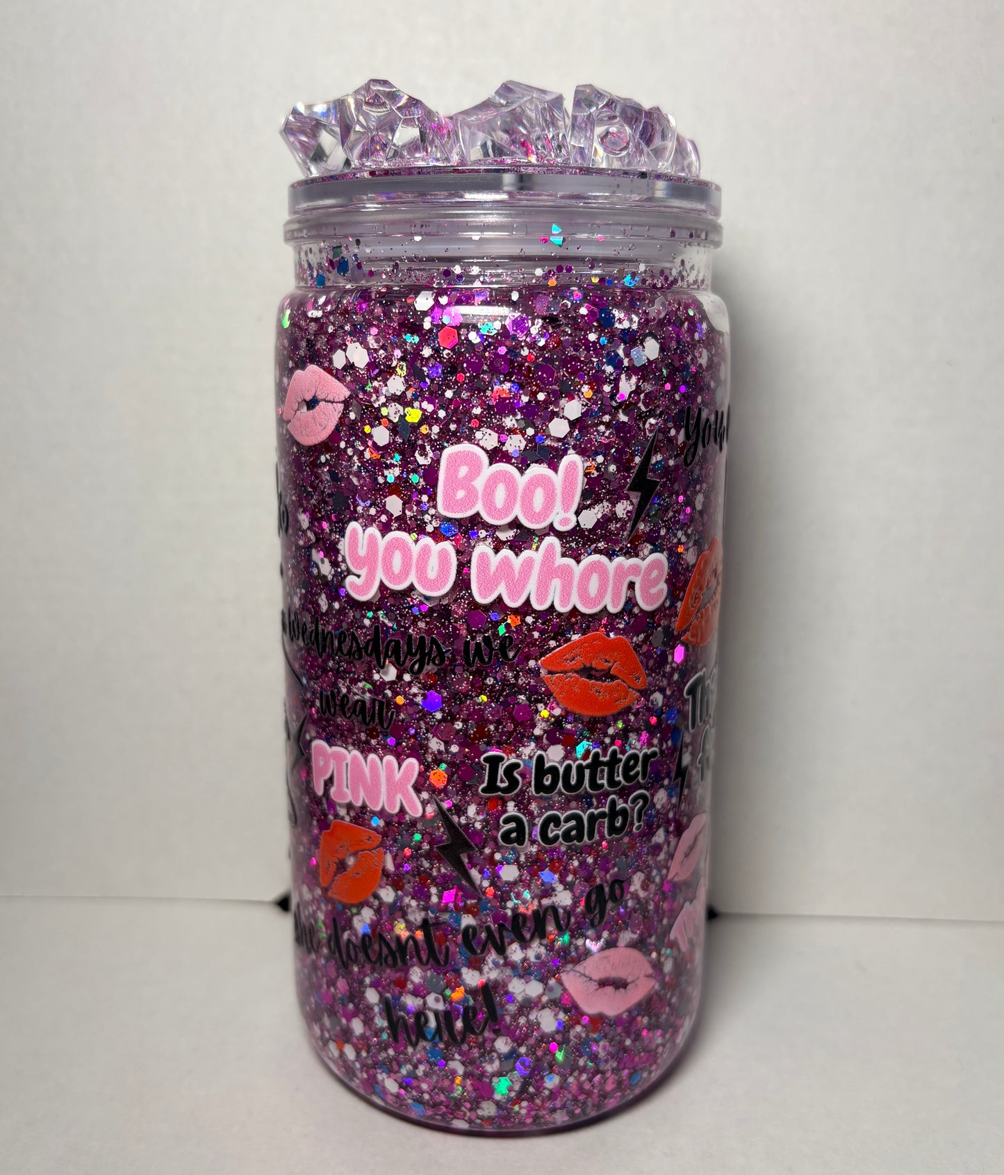 MGBB glitter snow globe