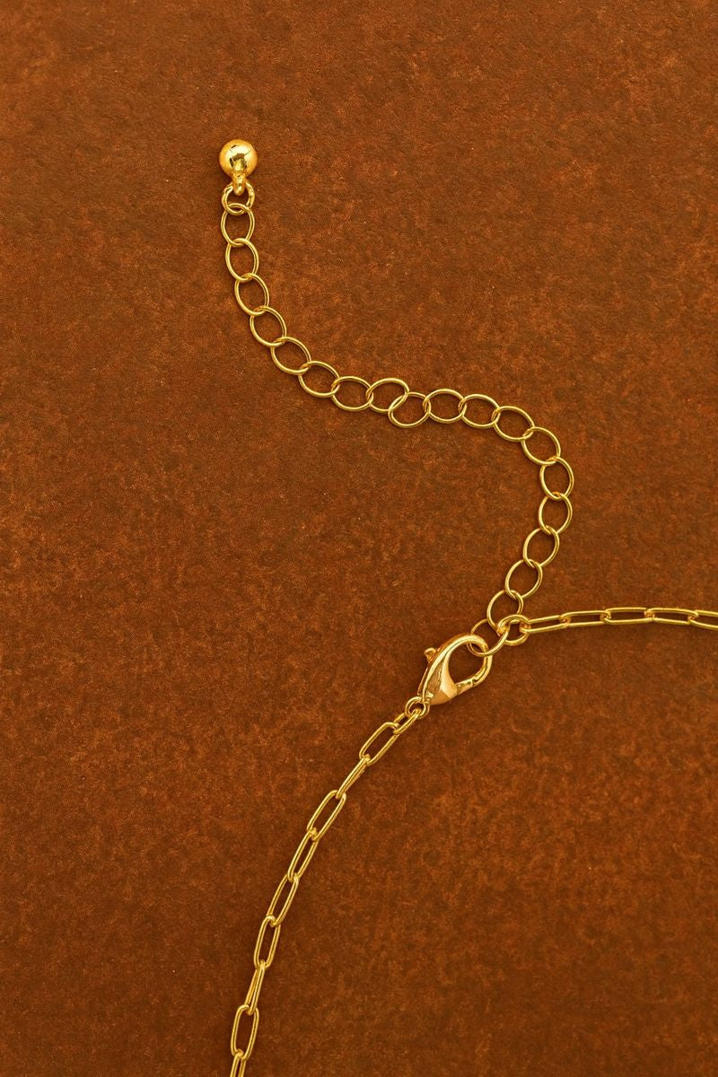Clover Triple Charm Necklace