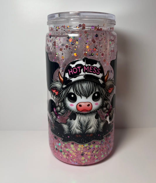 Hot mess cow lava cup
