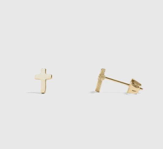 Cross Stud Earrings